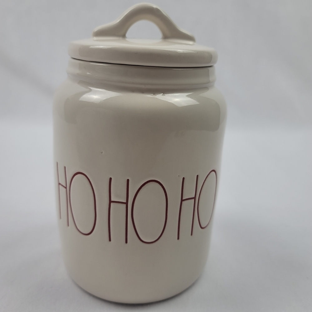 Rae Dunn HOHOHO white‎ canister